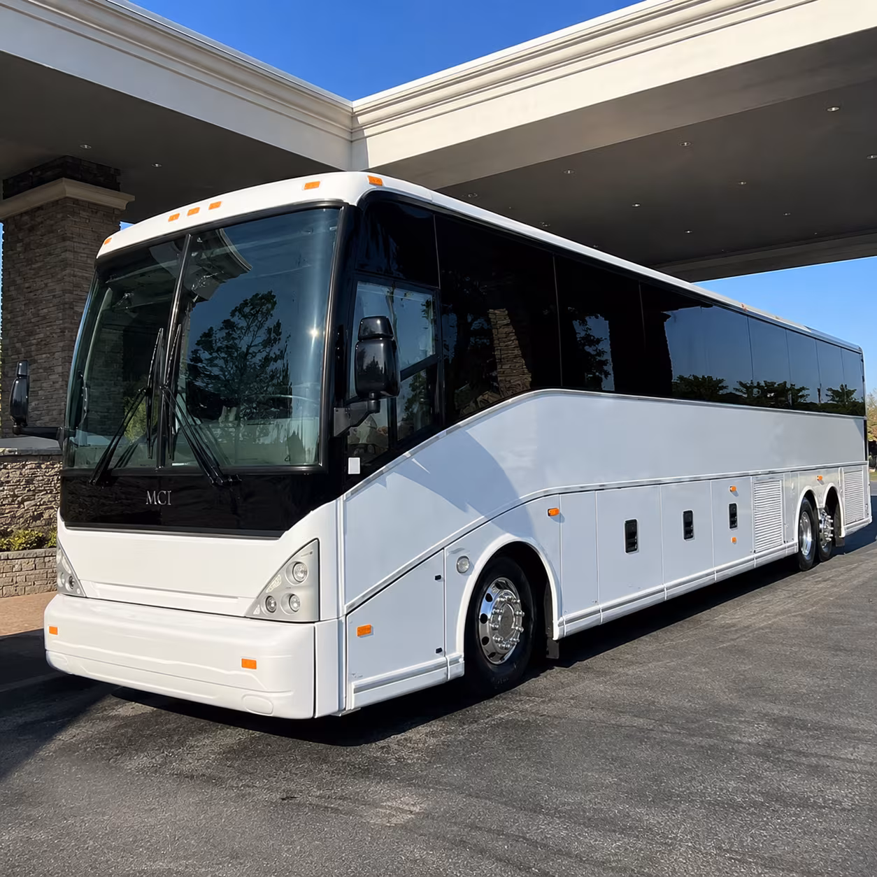 charter buses for multi campus church shuttles across roseville and placer county
