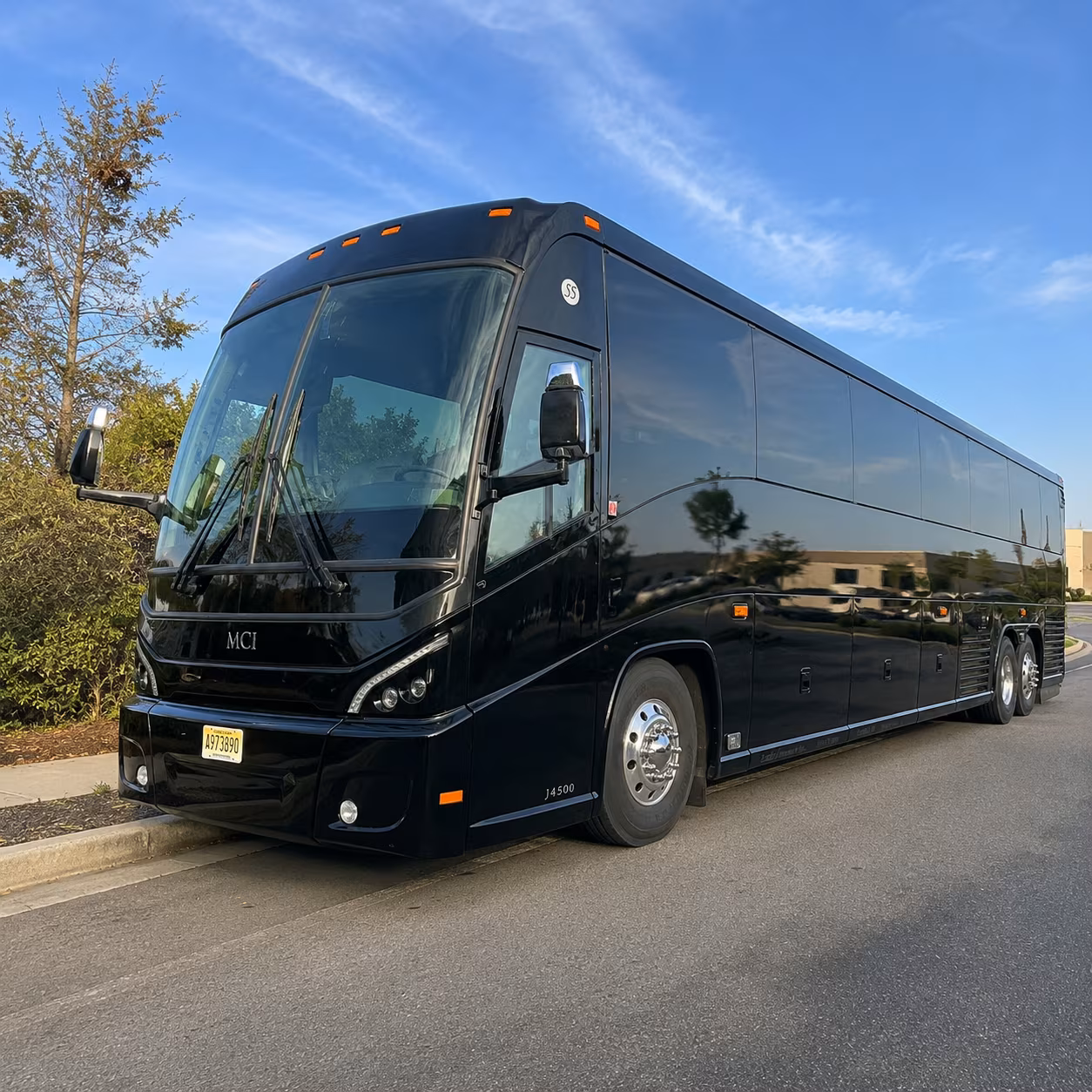 long distance charter buses to los angeles from roseville