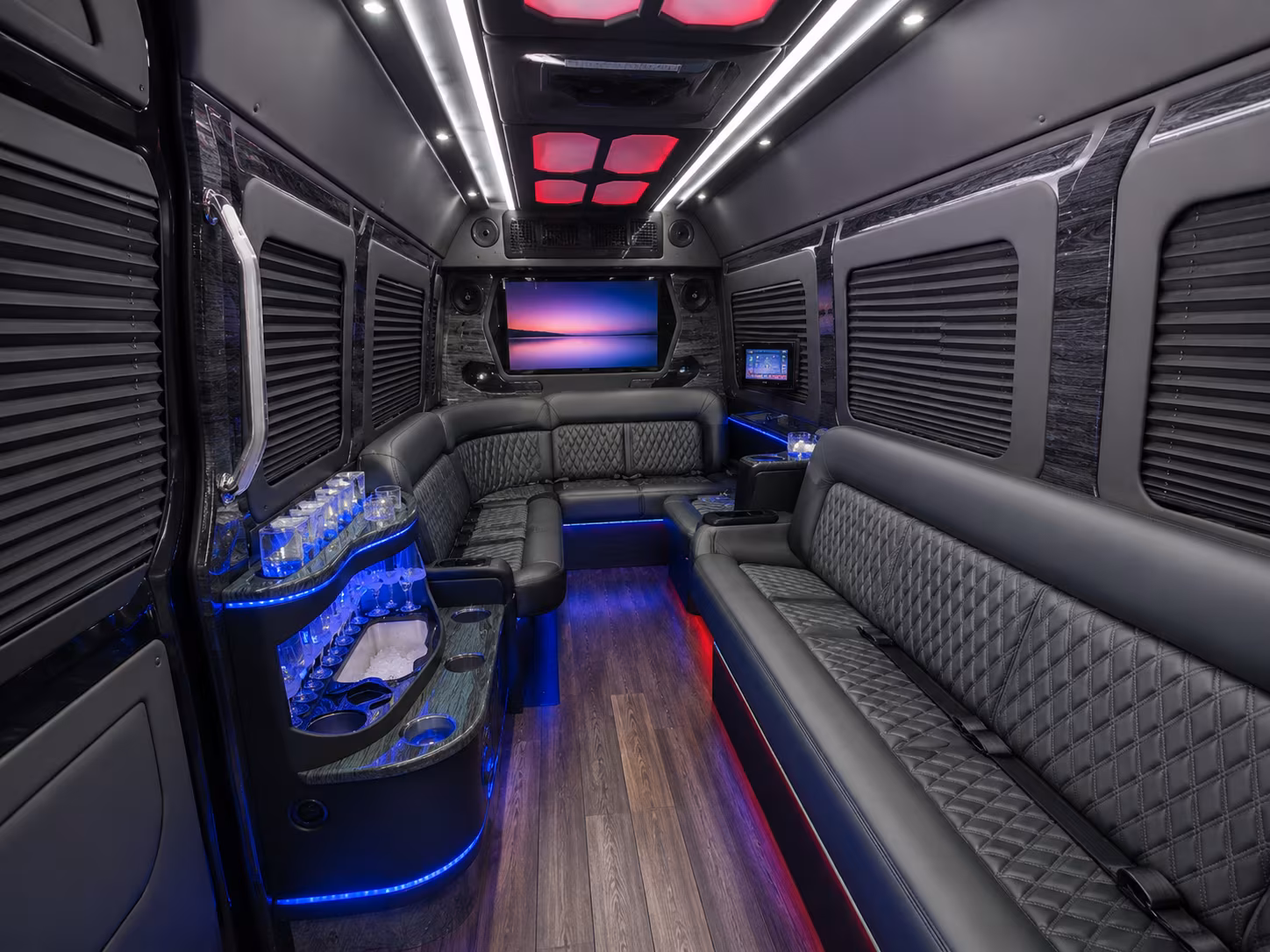 roseville 28 passenger party bus