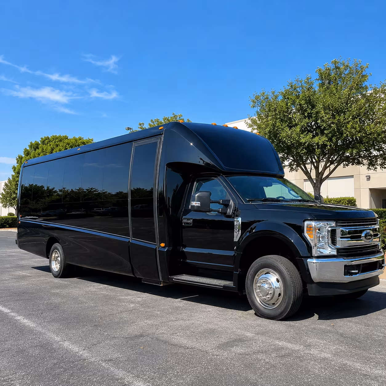roseville corporate event transportation onboard seating