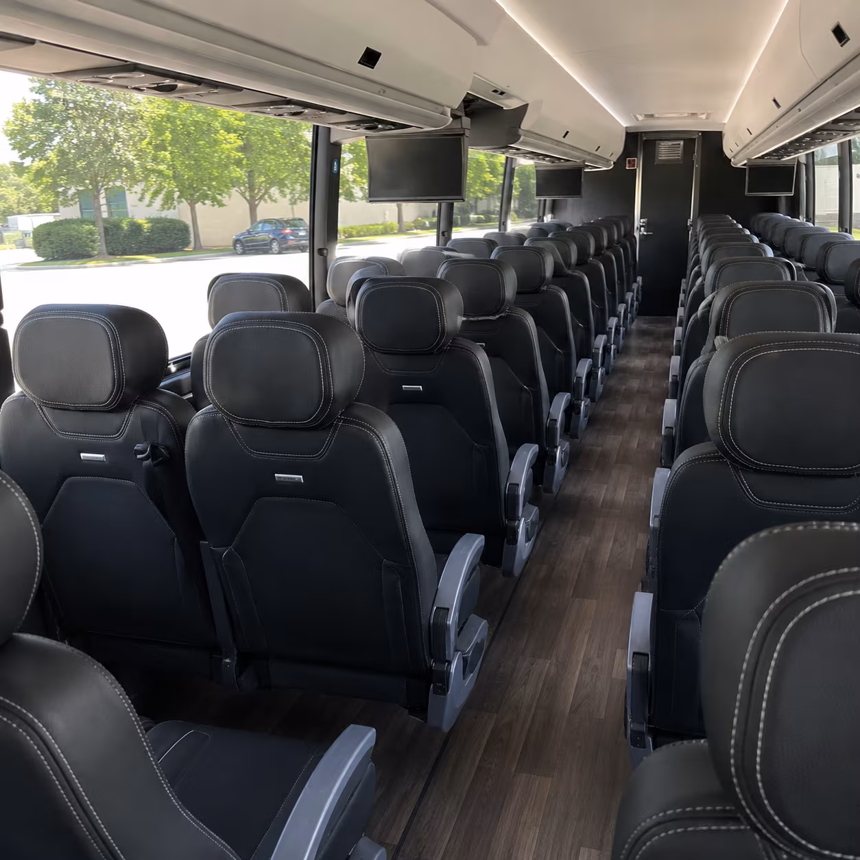 roseville long distance transportation onboard seating