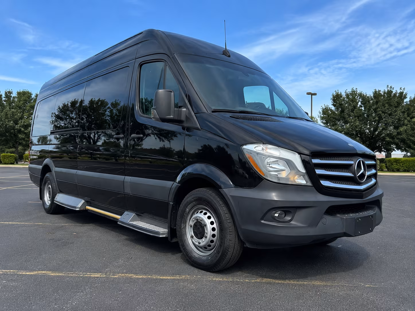 roseville private event transportation onboard seating