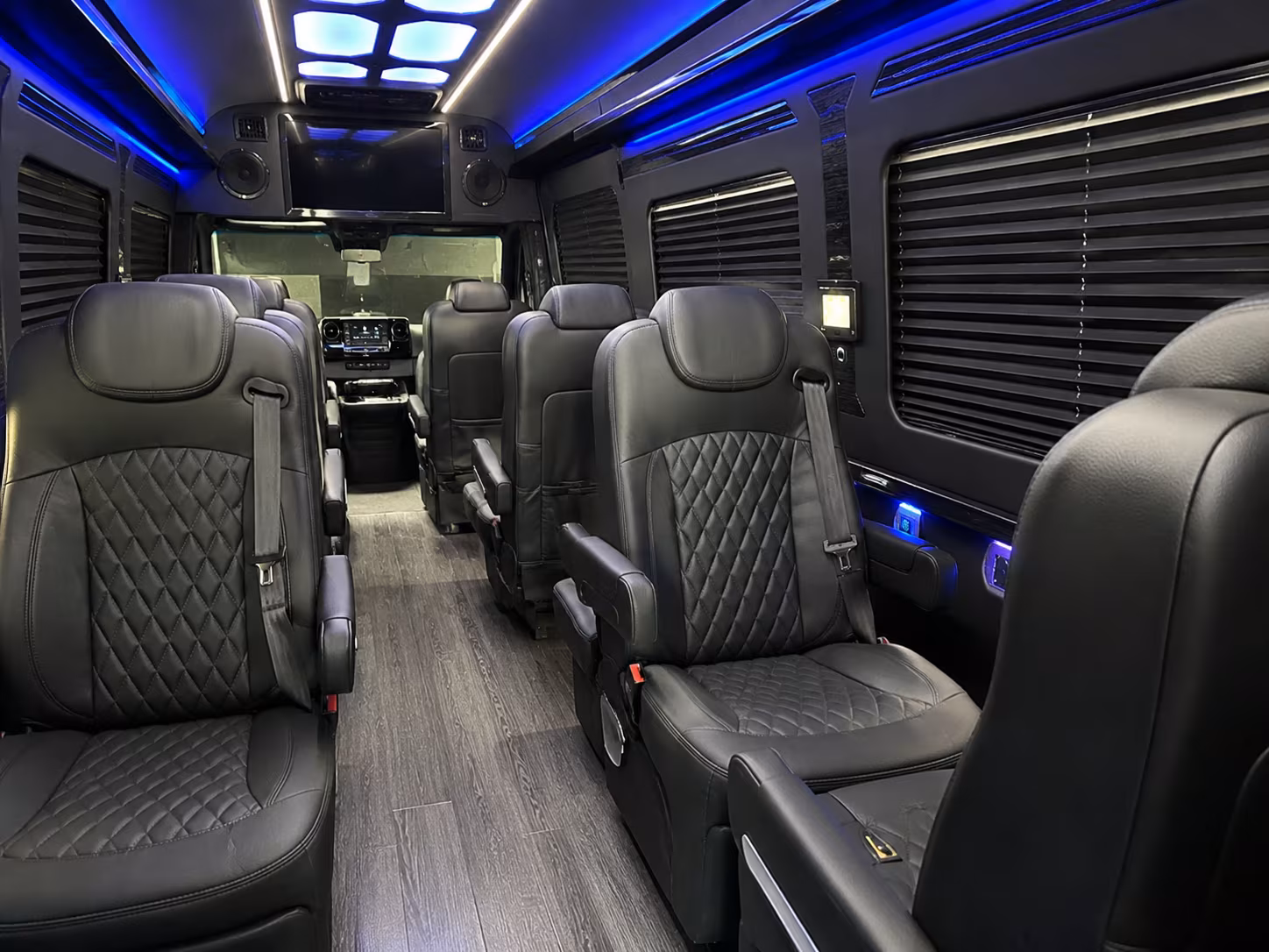 roseville school event transportation onboard seating