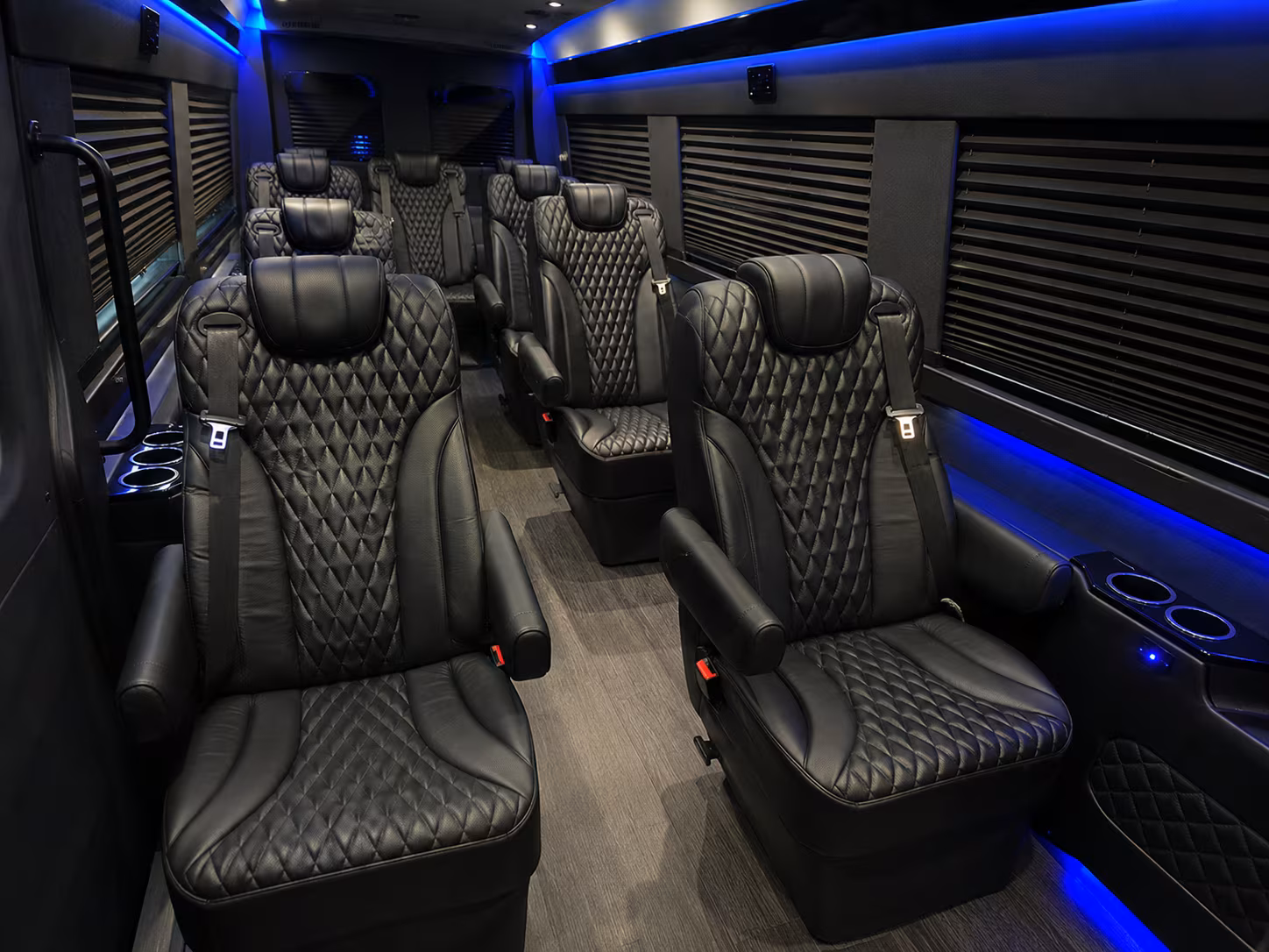 roseville sporting event transportation onboard seating